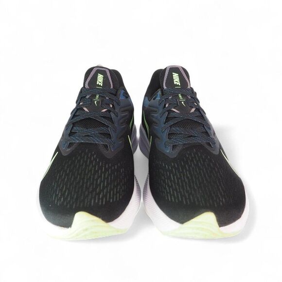 Nike Zoom Winflo 7 'Black Vapor Green' Running Shoes CJ0302-003 Women's 10 - Picture 3 of 11